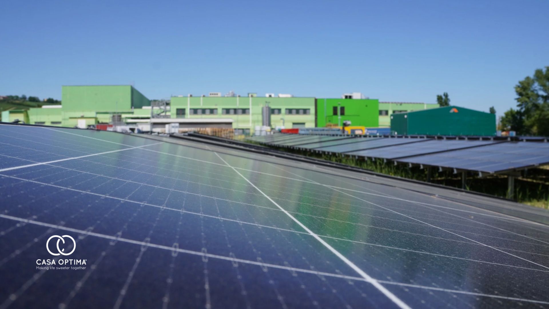 Casa Optima rafforza il sito di San Clemente con un nuovo impianto fotovoltaico